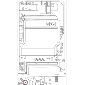 73081 - WORCESTER - Commercial Boilers - GB162 V2 65KW - Pressure Gauge Adapter